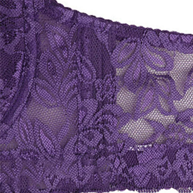 Soutien-gorge dentelle sans armatures grande taille – Léger, confortable & couvrant (B à D)