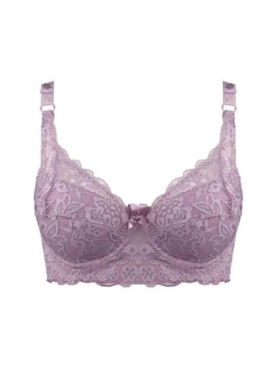 Soutien-gorge dentelle sans armatures grande taille – Léger, confortable & couvrant (B à D)