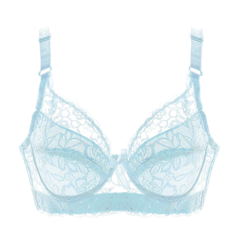 Soutien-gorge dentelle sans armatures grande taille – Léger, confortable & couvrant (B à D)