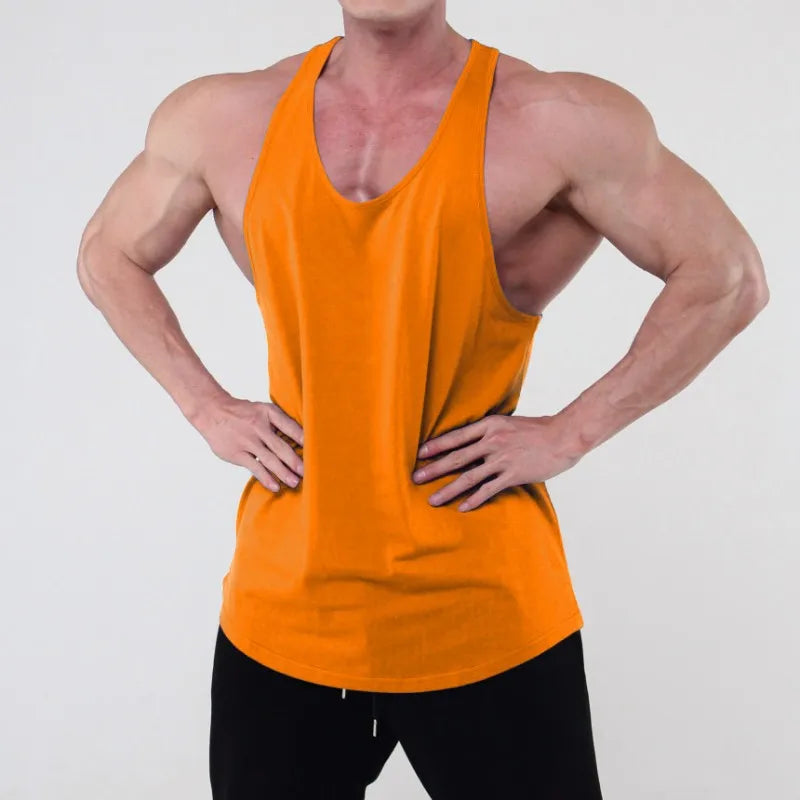 Débardeur  Homme           Coton Respirant, Fitness & Entraînement.
