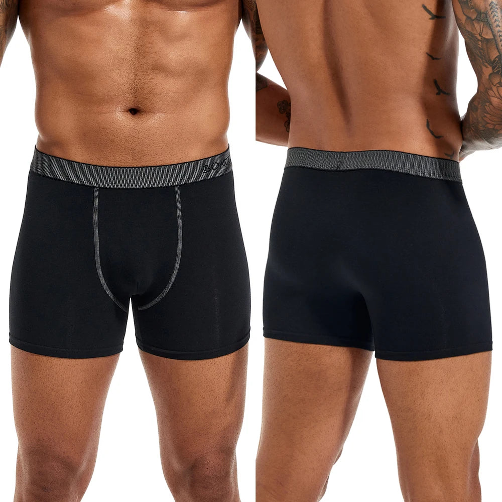 Lot de 5 boxers homme en coton – Style luxe, sexy et confortable. Confort haut de gamme et design élégant : les sous-vêtements essentiels pour l’homme moderne.