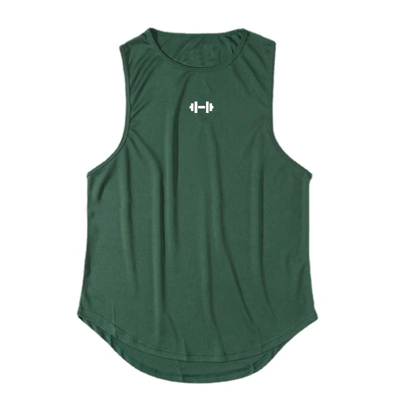 Débardeur de Sport Homme Coupe Slim, Bodybuilding, Fitness.