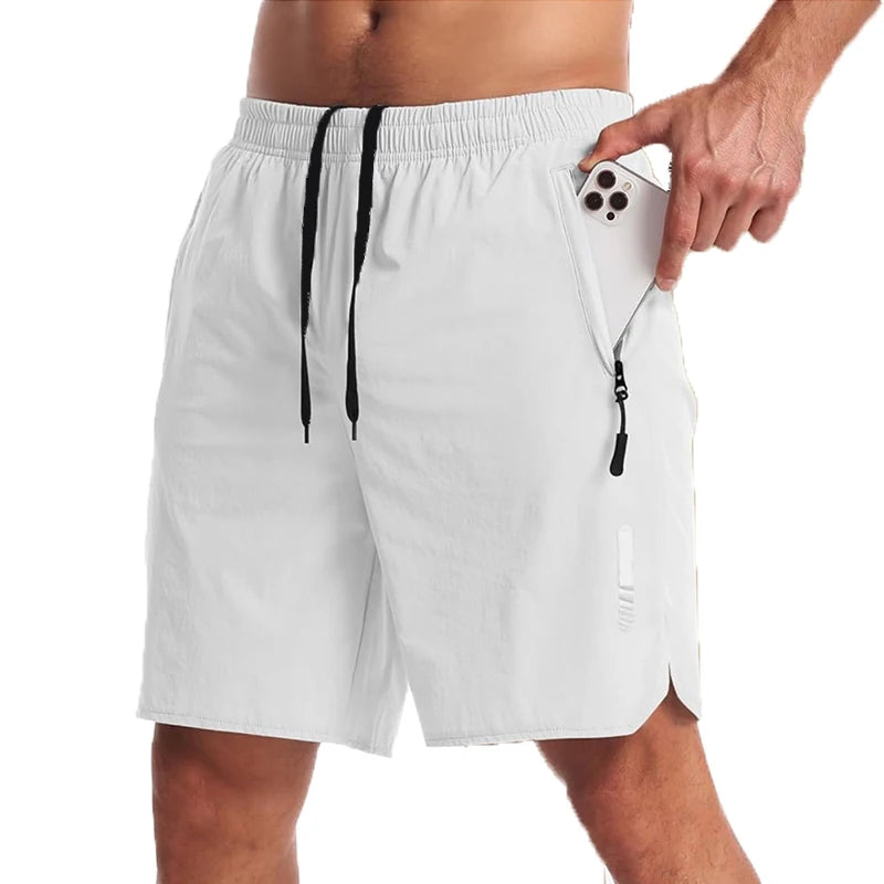 Short de Sport Homme Running, Fitness                Léger, Respirant.