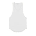 Débardeur Homme en Coton Fitness, Bodybuilding & Running, Couleur Unie