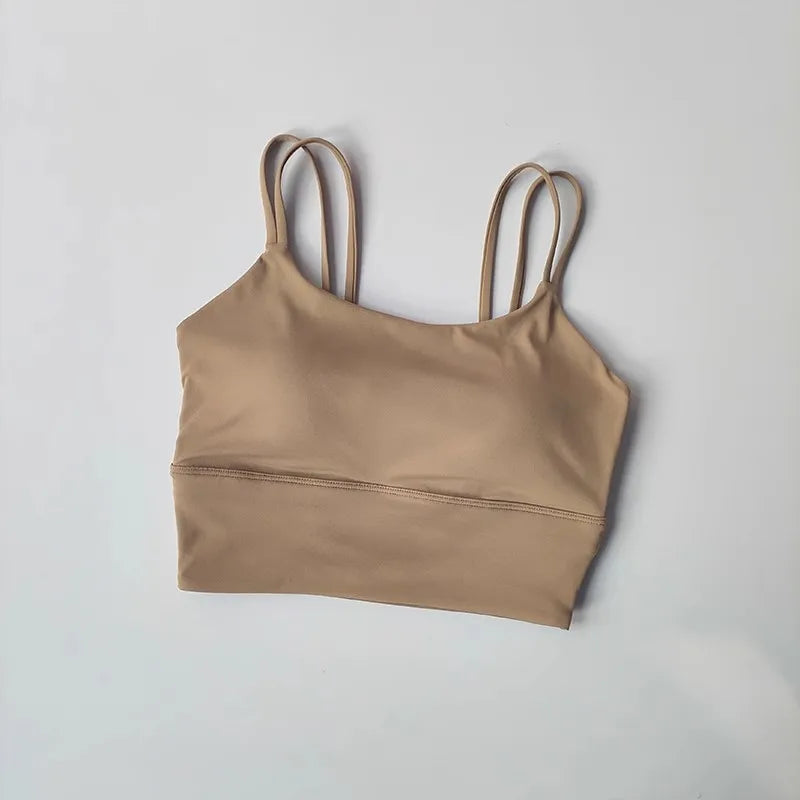 Brassière de Sport Femme Professionnelle – Maintien Anti-Choc, Pads Fixes, Respirante, Yoga, Running & Fitness