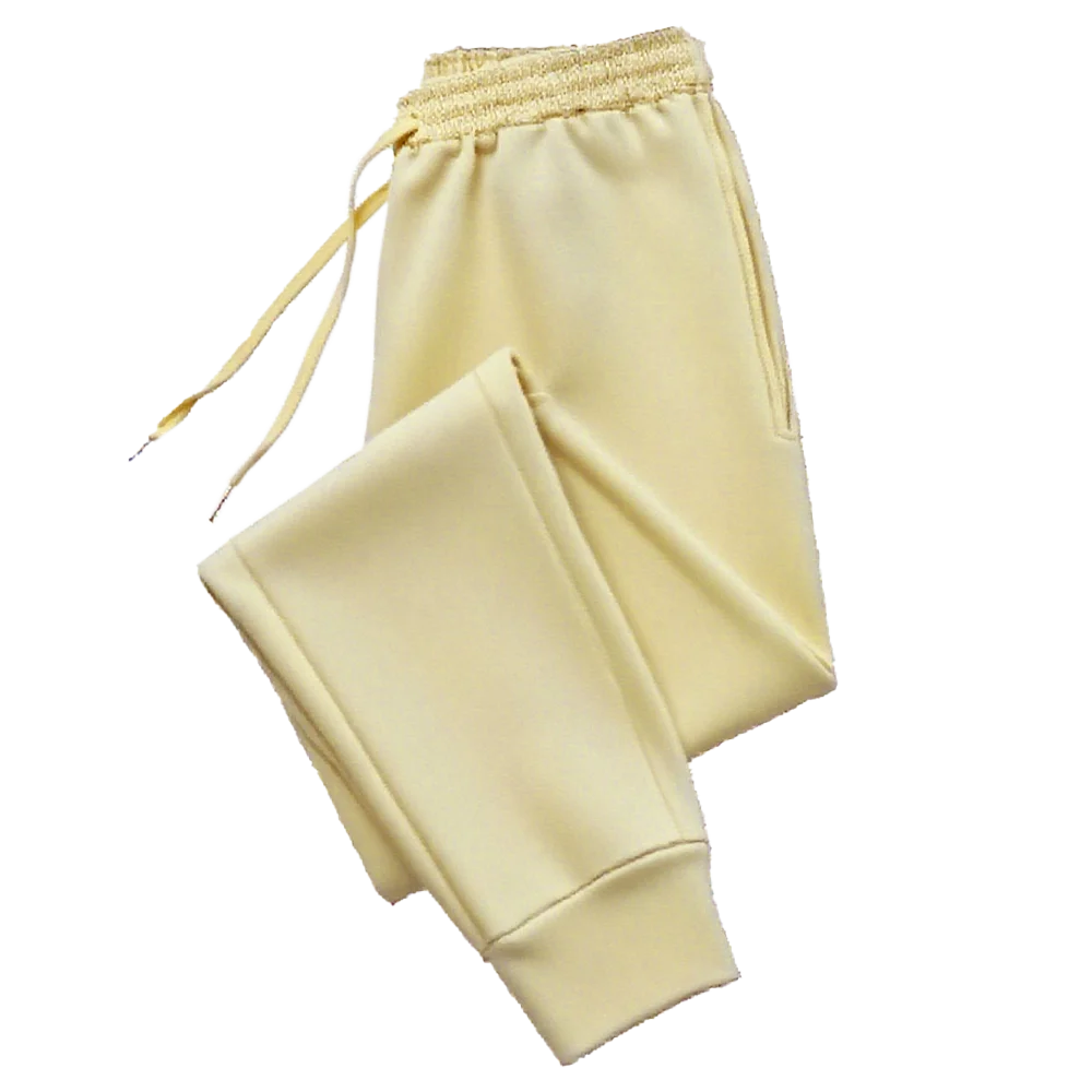 Jogging Femme Pantalon Molletonné Automne/Hiver, Coupe Jogger, Confort & Style Sport-Chic