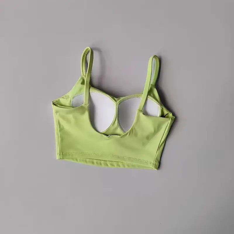 Brassière de Sport Femme Push-Up – Pads Fixes, Respirante, Yoga, Fitness, Running & Gym