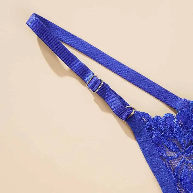 String en dentelle ajustable pour femme – Taille basse, respirant et confortable