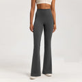 Legging Yoga Femme Haut de Gamme – Taille Haute, Coupe Évasée (Bell Leg), Respirant, Sport & Casual Chic