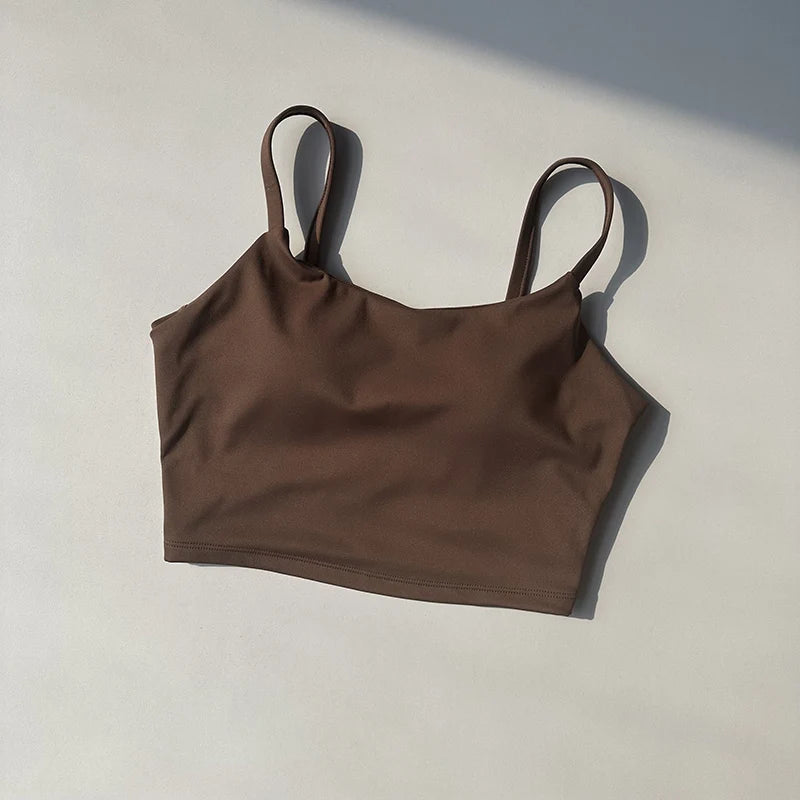 Brassière de Sport Femme Push-Up – Pads Fixes, Respirante, Yoga, Fitness, Running & Gym