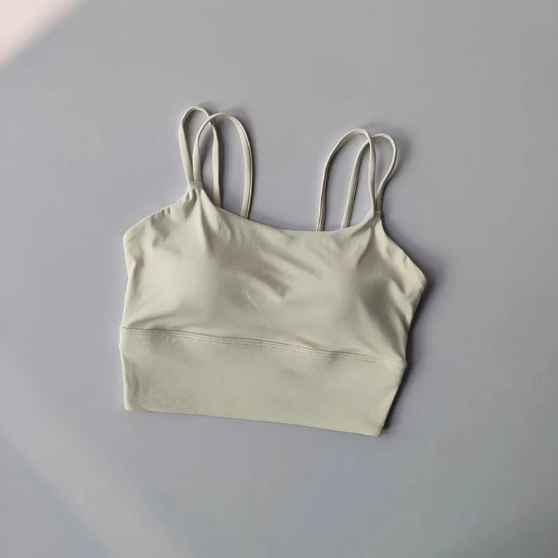 Brassière de Sport Femme Professionnelle – Maintien Anti-Choc, Pads Fixes, Respirante, Yoga, Running & Fitness