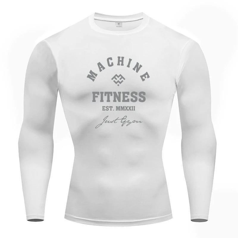 T-Shirt  Homme Manches Longues – Coupe Ajustée, Anti-Froissage, Léger, Fitness & Training
