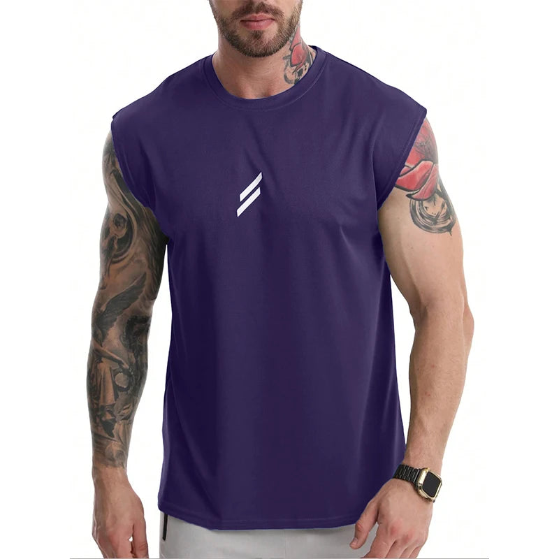 Débardeur de Sport Homme   Séchage Rapide, Respirant & Coupe Ample.