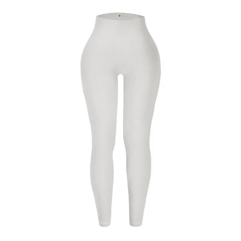 Legging  Femme Seamless Taille Haute, Effet Push-Up Hanches, Stretch, Fitness & Running