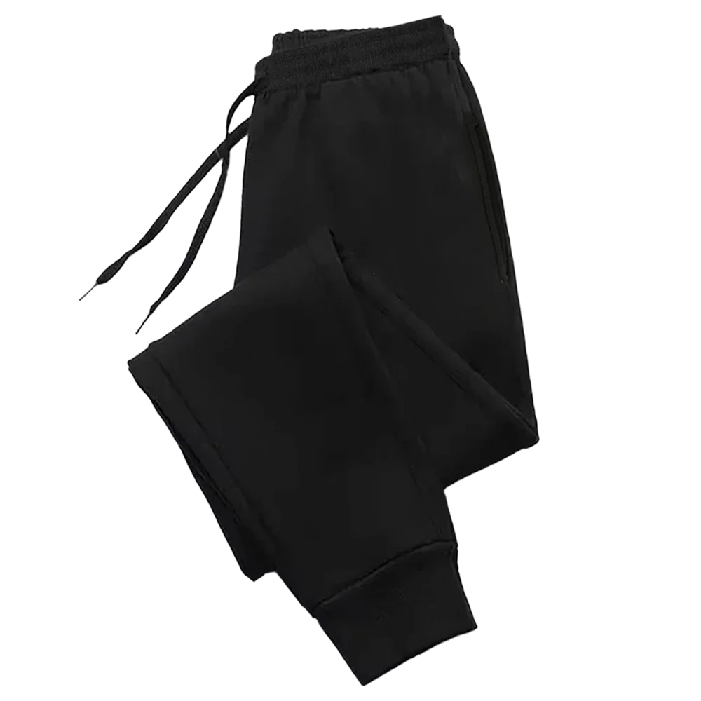 Jogging Femme Pantalon Molletonné Automne/Hiver, Coupe Jogger, Confort & Style Sport-Chic