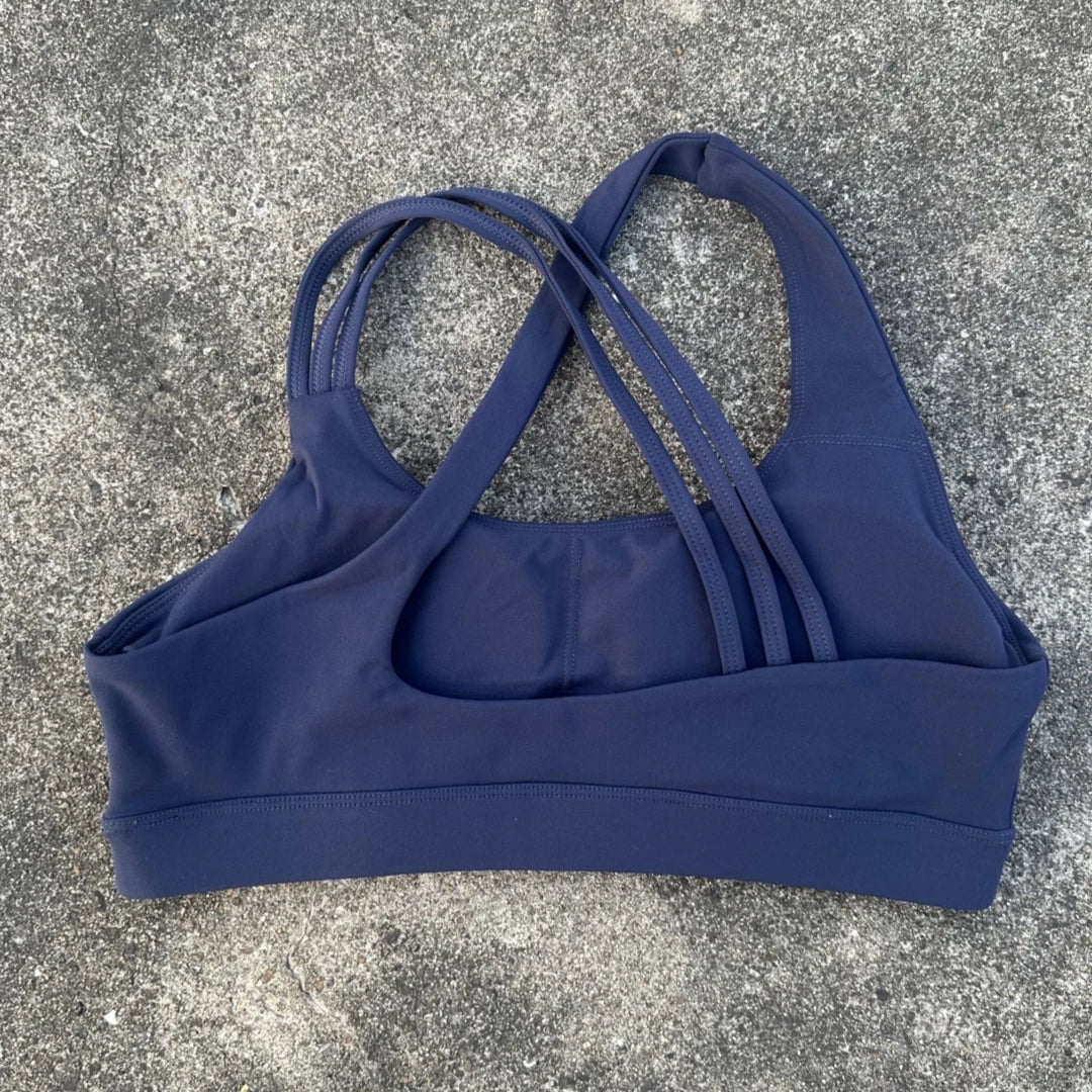 Brassière de Sport Femme Maintien Élevé – Dos Croisé, Bretelles Renforcées, Fitness, Training & Yoga