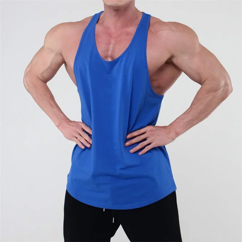 Débardeur  Homme           Coton Respirant, Fitness & Entraînement.