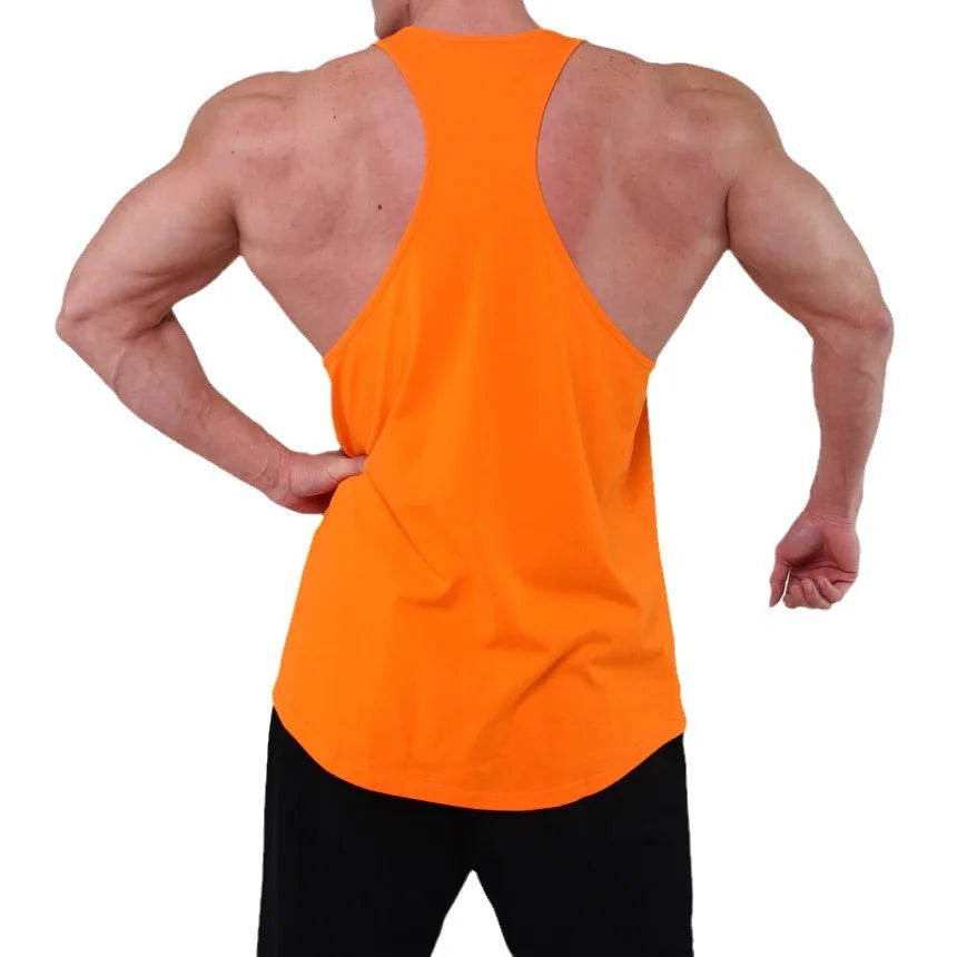 Débardeur  Homme           Coton Respirant, Fitness & Entraînement.