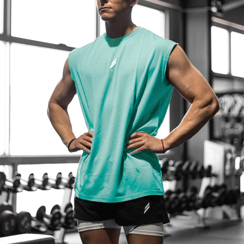 Débardeur de Sport Homme   Séchage Rapide, Respirant & Coupe Ample.