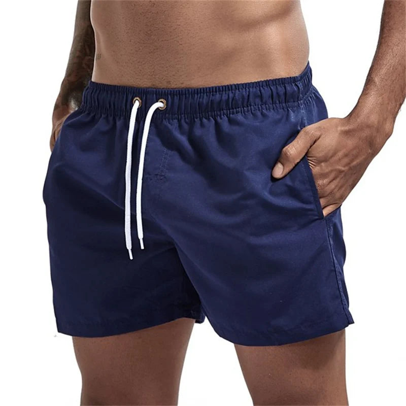 Short de Bain Homme Léger – Séchage Rapide, Doublure Mesh, Poches Latérales, Boardshort Été.