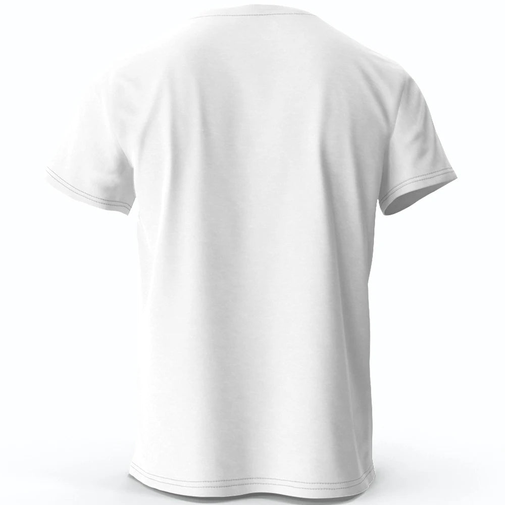 T-Shirt Fitness Oversize en Coton – Logo Imprimé, Style Sport & Streetwear, Homme