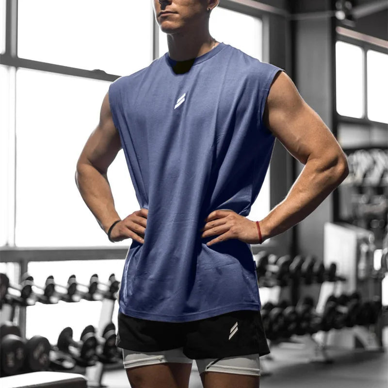 Débardeur de Sport Homme   Séchage Rapide, Respirant & Coupe Ample.