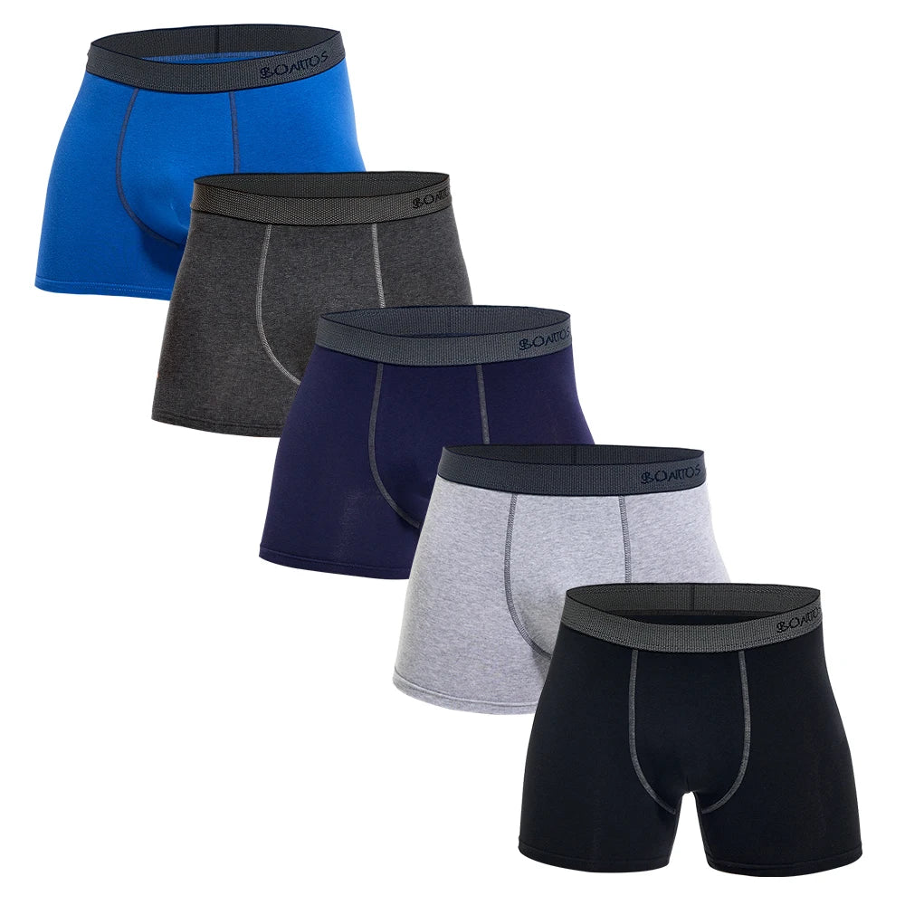 Lot de 5 boxers homme en coton – Style luxe, sexy et confortable. Confort haut de gamme et design élégant : les sous-vêtements essentiels pour l’homme moderne.