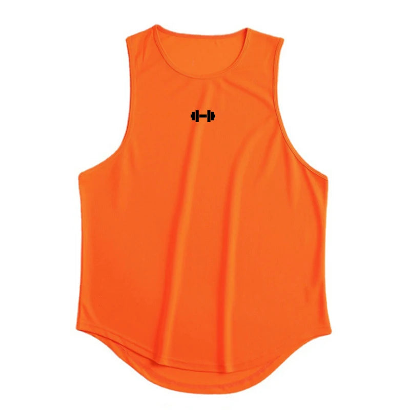 Débardeur de Sport Homme Coupe Slim, Bodybuilding, Fitness.