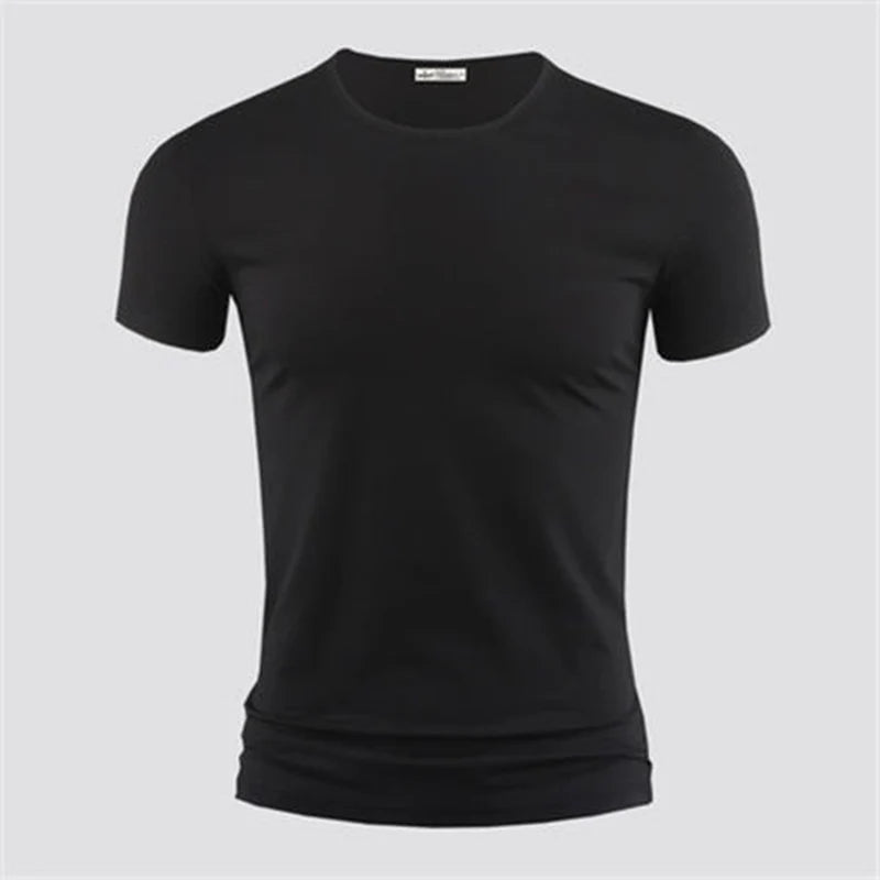 T-shirt homme col V – Coupe ajustée fitness, une coupe sportive.                               Un style épuré,le confort comme stand.