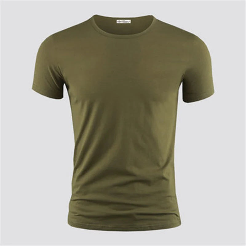 T-shirt homme col V – Coupe ajustée fitness, une coupe sportive.                               Un style épuré,le confort comme stand.