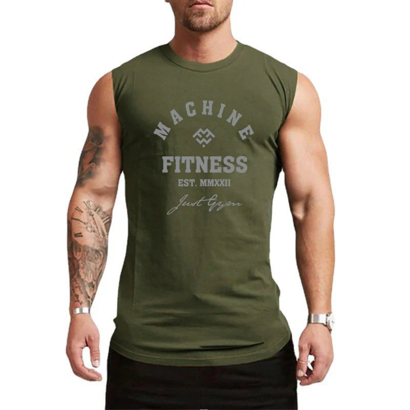 Débardeur  Homme en Coton Confortable, Musculation & Sport.