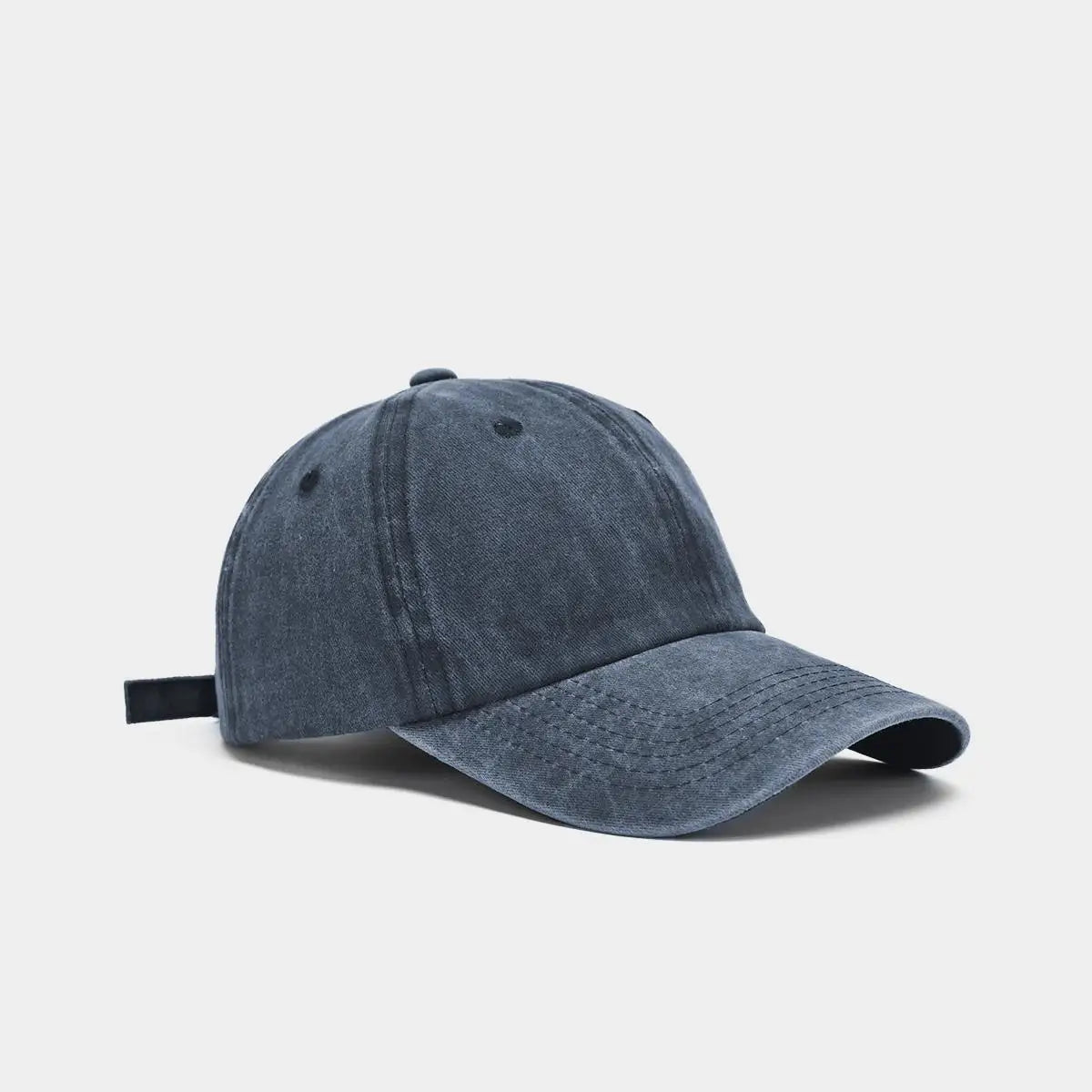 Casquette Baseball Unisexe en Coton Lavé – Snapback Vintage, Couleur Unie, Style Dad Hat Hip-Hop & Casual
