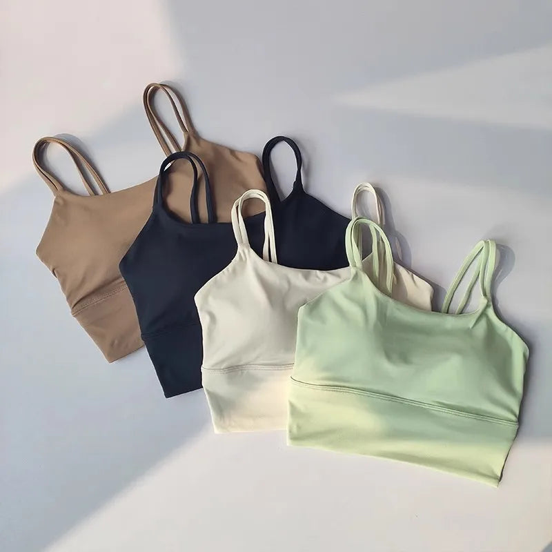 Brassière de Sport Femme Professionnelle – Maintien Anti-Choc, Pads Fixes, Respirante, Yoga, Running & Fitness