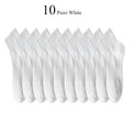 Lot de 10/20 Paires – Chaussettes Unisexes Respirantes – Printemps/Été, Anti-Transpiration, Confort Souple, Sport / Quotidien