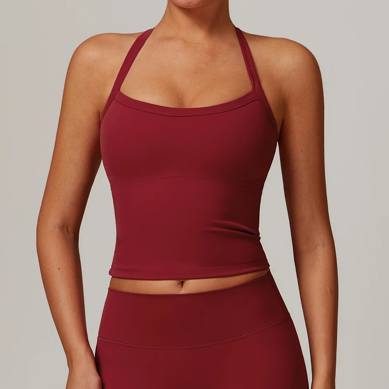 Brassière de Sport Femme Dos Croisé – Maintien Anti-Choc, Respirante, Avec Pads, Yoga, Fitness & Running