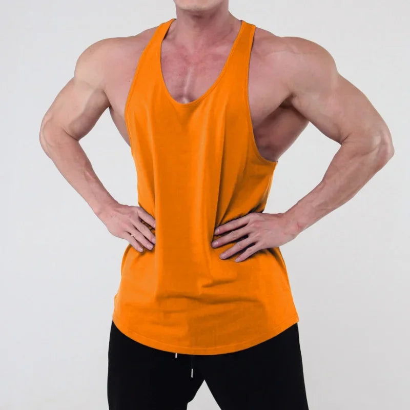 Débardeur  Homme           Coton Respirant, Fitness & Entraînement.