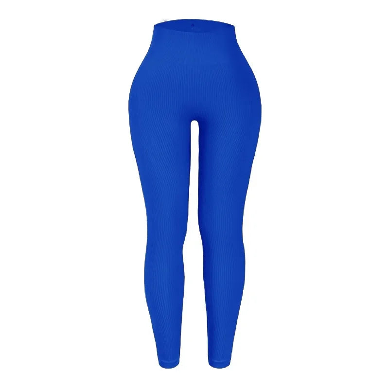 Legging  Femme Seamless Taille Haute, Effet Push-Up Hanches, Stretch, Fitness & Running