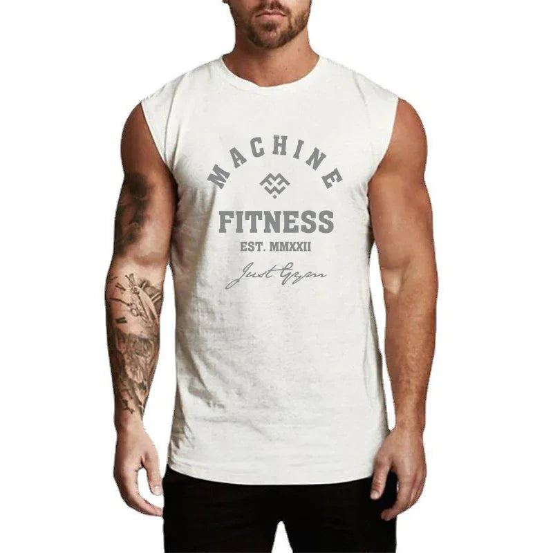 Débardeur  Homme en Coton Confortable, Musculation & Sport.