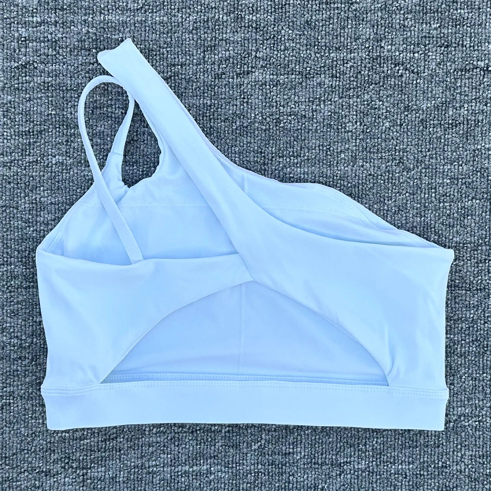 Brassière de Sport Femme Anti-Choc – Dos Sublimé, Bretelles Obliques, Running, Fitness & Yoga