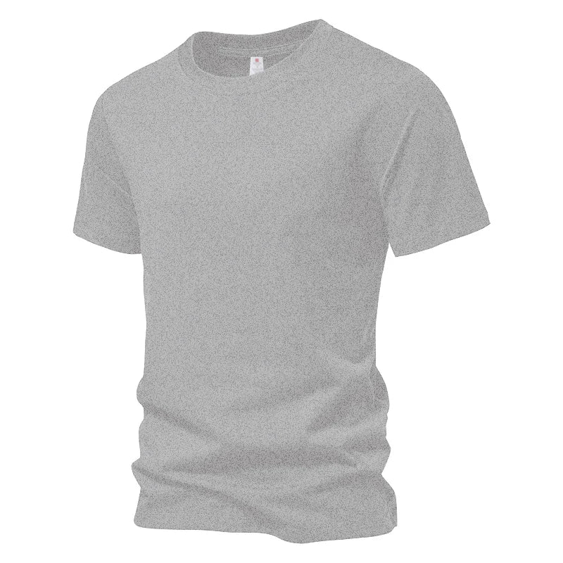 T-shirt homme basique 100 % coton – Coupe régulière, col rond.                  L’essentiel du quotidien : simple, confortable, intemporel.
