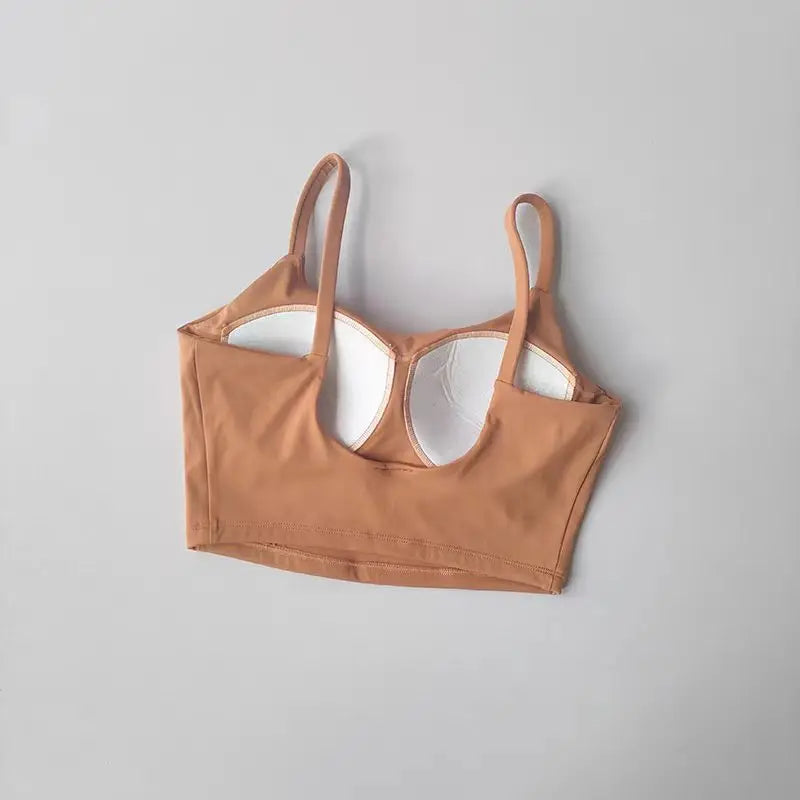Brassière de Sport Femme Push-Up – Pads Fixes, Respirante, Yoga, Fitness, Running & Gym