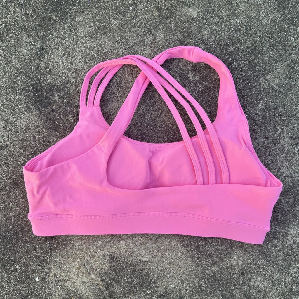 Brassière de Sport Femme Maintien Élevé – Dos Croisé, Bretelles Renforcées, Fitness, Training & Yoga