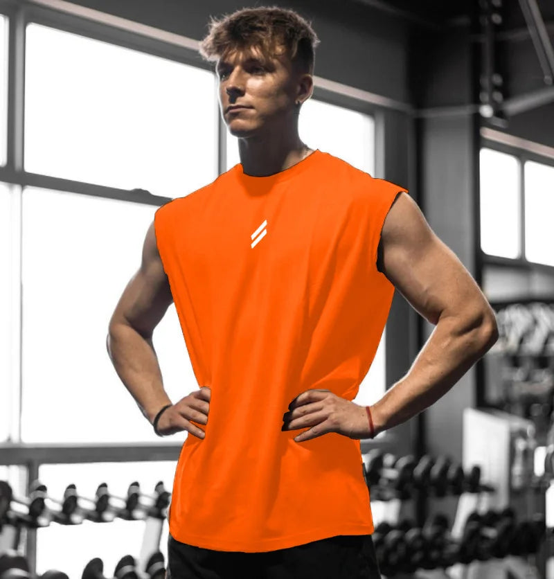 Débardeur de Sport Homme   Séchage Rapide, Respirant & Coupe Ample.