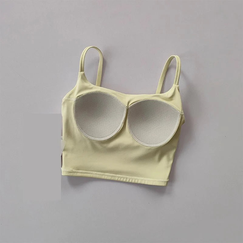 Brassière de Sport Femme Push-Up – Pads Fixes, Respirante, Yoga, Fitness, Running & Gym