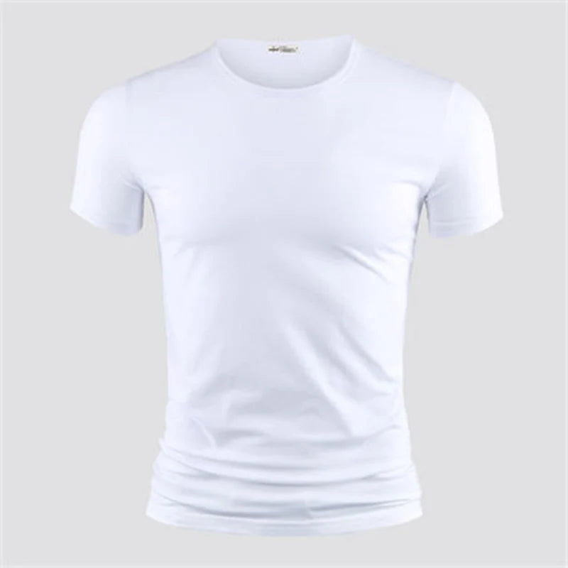 T-shirt homme col V – Coupe ajustée fitness, une coupe sportive.                               Un style épuré,le confort comme stand.