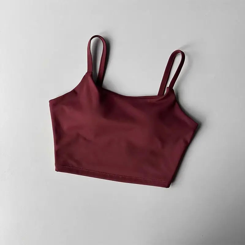 Brassière de Sport Femme Push-Up – Pads Fixes, Respirante, Yoga, Fitness, Running & Gym
