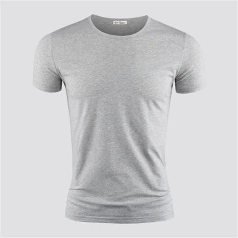 T-shirt homme col V – Coupe ajustée fitness, une coupe sportive.                               Un style épuré,le confort comme stand.