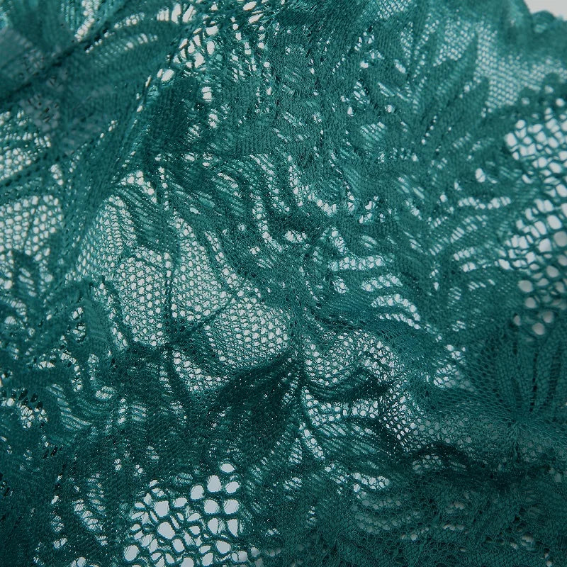 Lot de 3 culottes femme en dentelle florale – Taille basse, lingerie douce S-XL