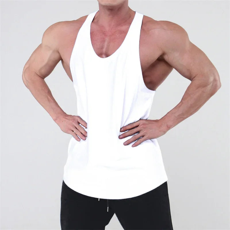 Débardeur  Homme           Coton Respirant, Fitness & Entraînement.