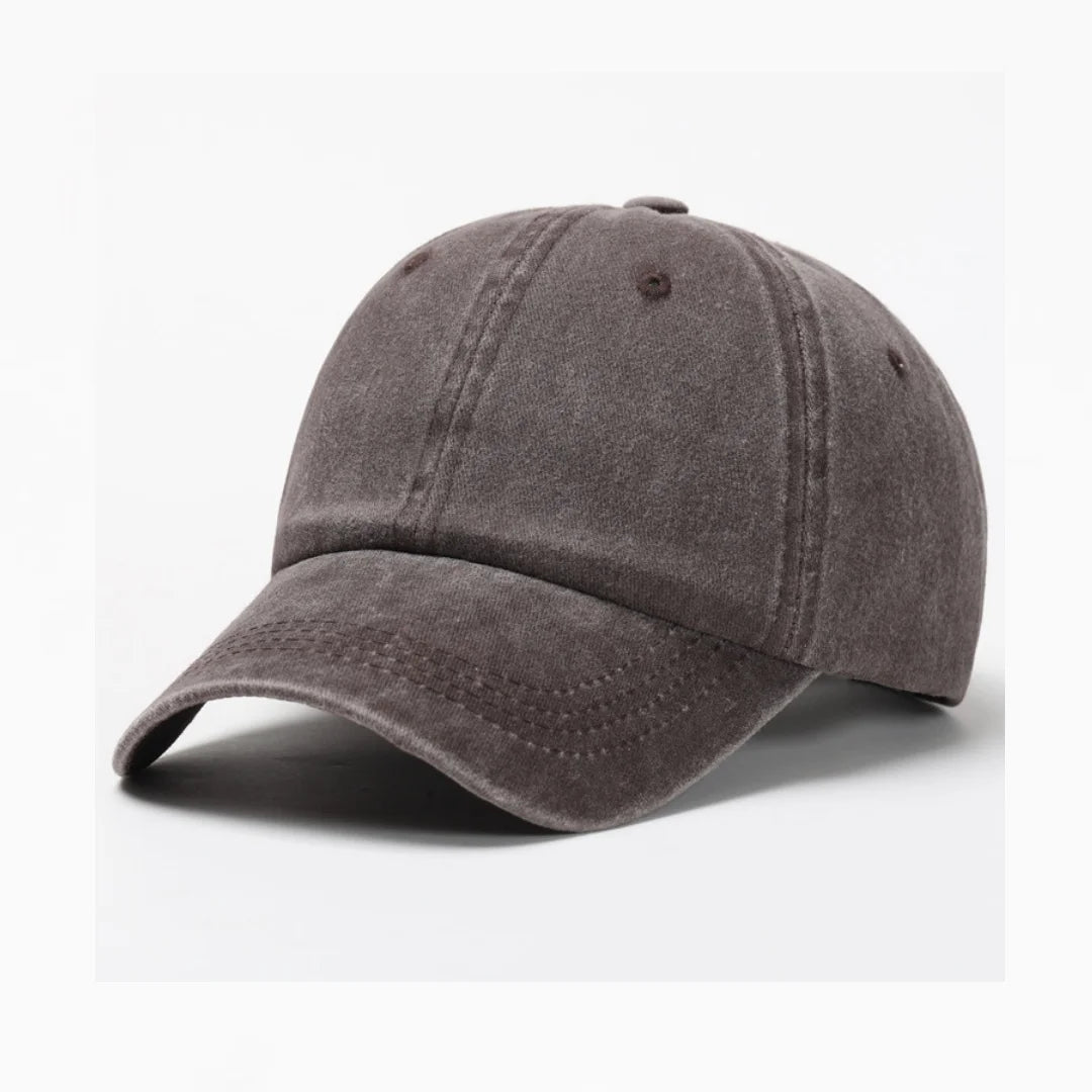 Casquette Baseball Unisexe en Coton Lavé – Snapback Vintage, Couleur Unie, Style Dad Hat Hip-Hop & Casual